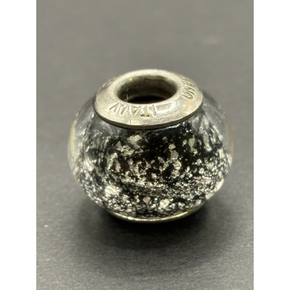 Zable Sterling Silver Murano Glass Charm 925 Italy G9